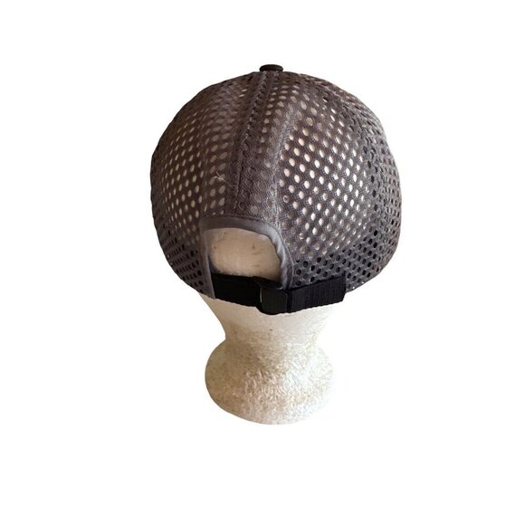 Vintage 1965 Richardson Outdoor Trucker Hat With Skull & Crossbones Design Adjus - Picture 3 of 5